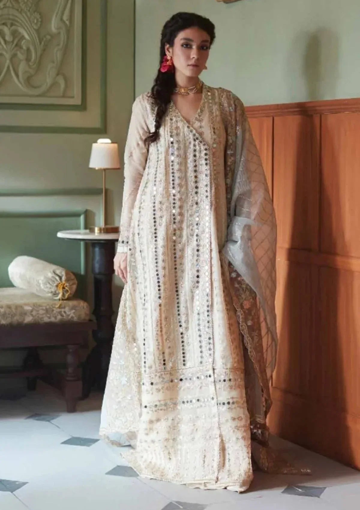 Mushq | Qala Kamdaani | Aaima - Aqsa Fabrics