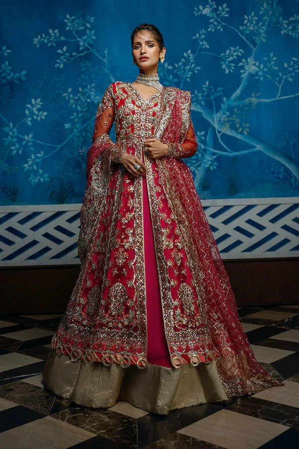 Mushq | Stargust Wedding Collection 24 |  Red Carpet - Aqsa Fabrics