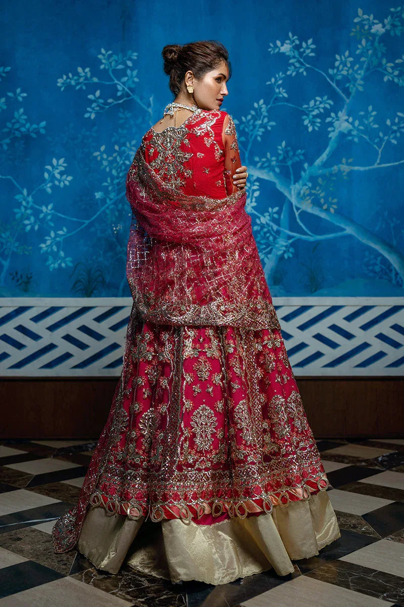Mushq | Stargust Wedding Collection 24 |  Red Carpet - Aqsa Fabrics