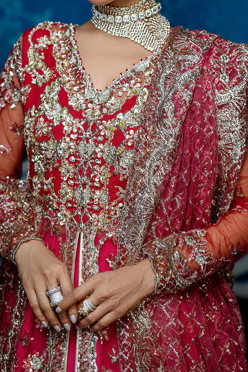 Mushq | Stargust Wedding Collection 24 |  Red Carpet - Aqsa Fabrics