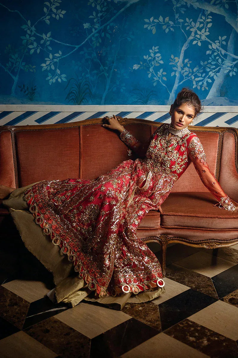 Mushq | Stargust Wedding Collection 24 |  Red Carpet - Aqsa Fabrics