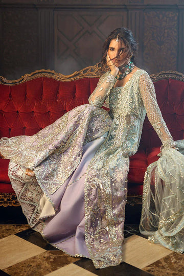 Mushq | Stargust Wedding Collection 24 |  Silver Screen - Aqsa Fabrics