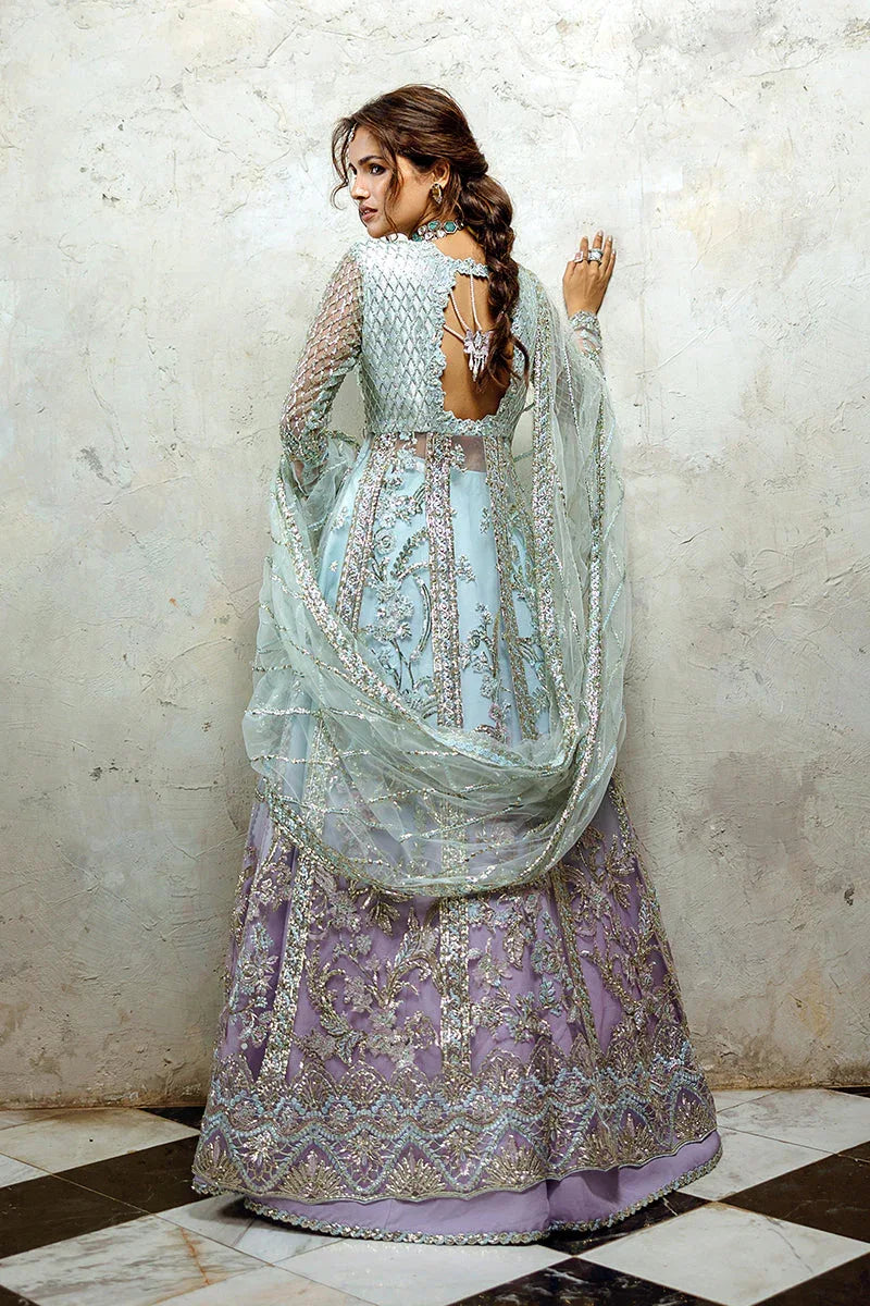 Mushq | Stargust Wedding Collection 24 |  Silver Screen - Aqsa Fabrics
