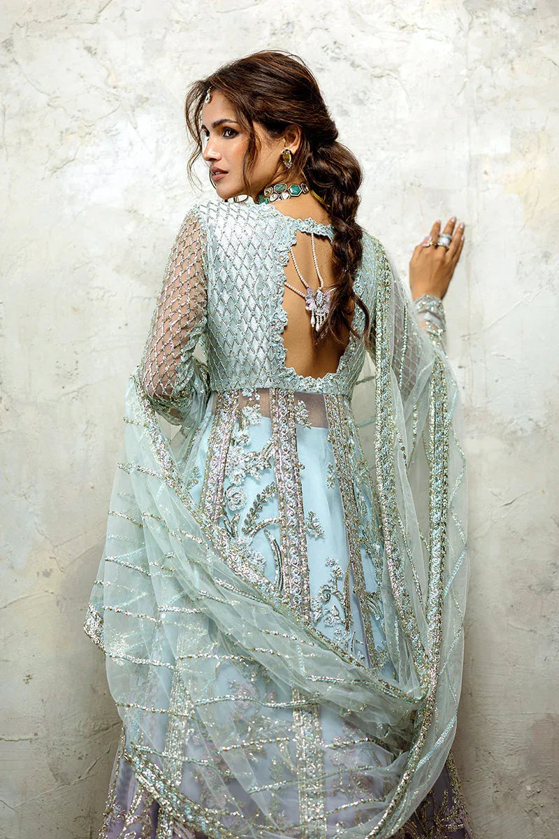 Mushq | Stargust Wedding Collection 24 |  Silver Screen - Aqsa Fabrics