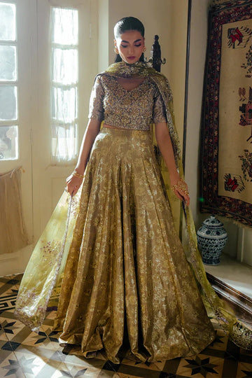Mushq | Sunehri Resham Edit | ELMA - Aqsa Fabrics