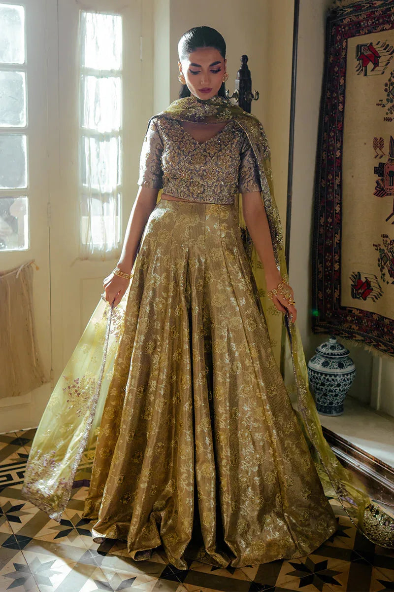 Mushq | Sunehri Resham Edit | ELMA - Aqsa Fabrics