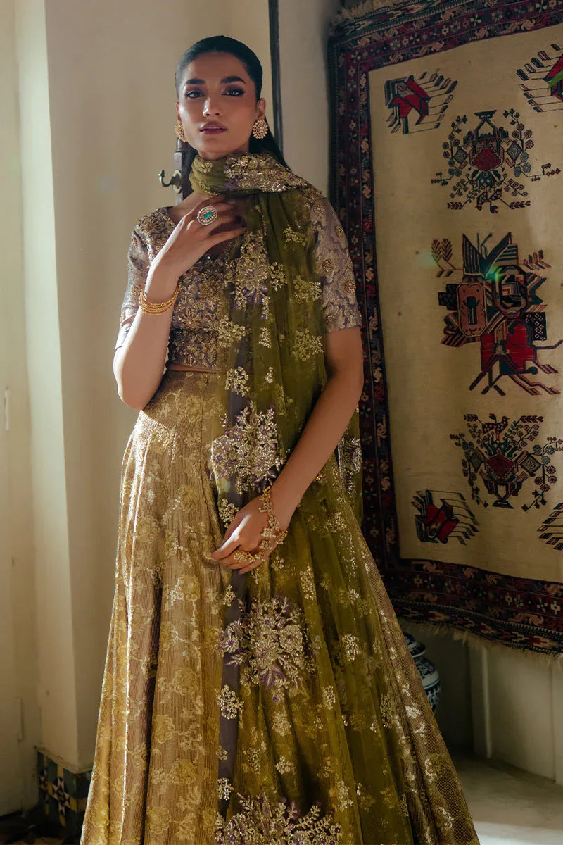 Mushq | Sunehri Resham Edit | ELMA - Aqsa Fabrics