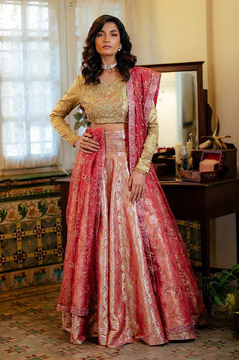Mushq | Sunehri Resham Edit | IQRA - Aqsa Fabrics