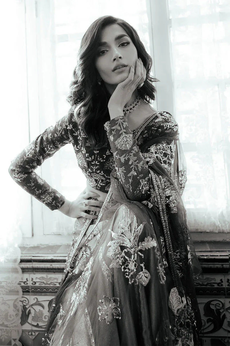 Mushq | Sunehri Resham Edit | MEENA - Aqsa Fabrics