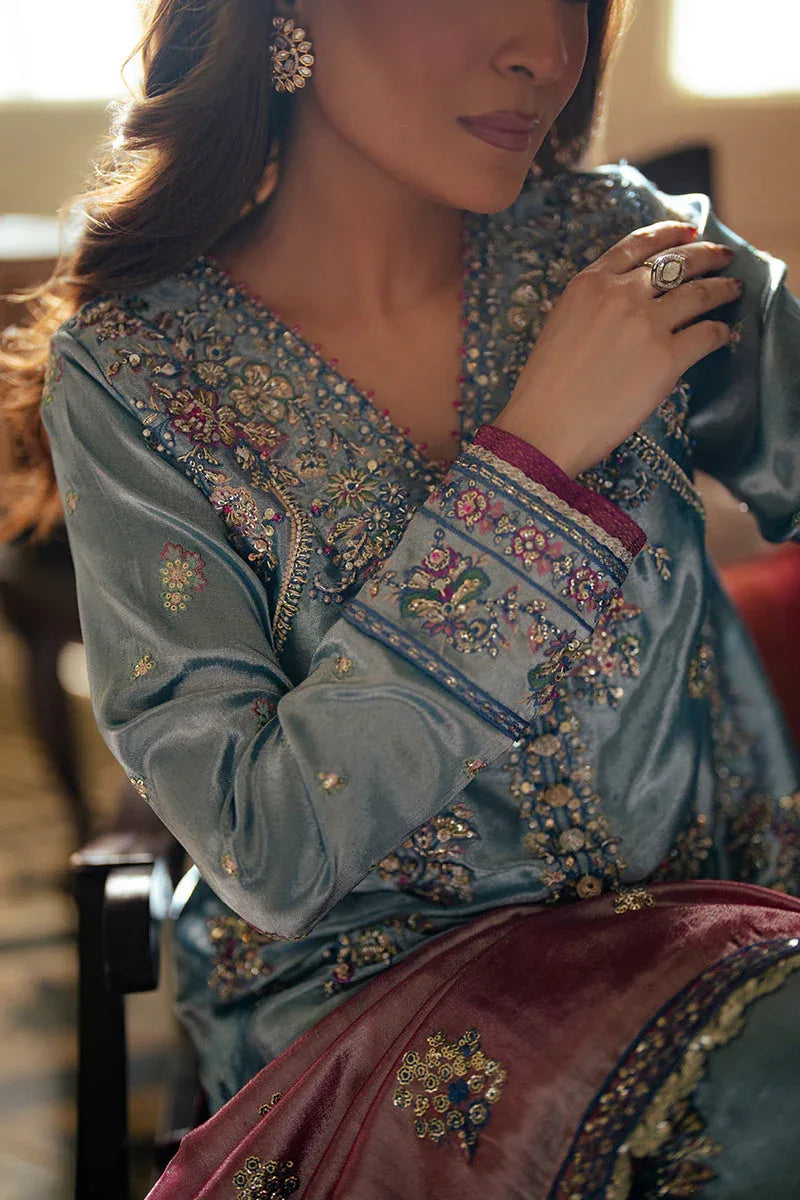 Mushq | Sunehri Resham Edit | NEELAM - Aqsa Fabrics