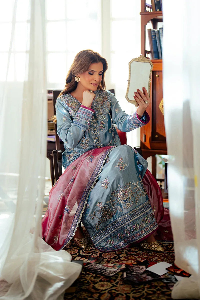 Mushq | Sunehri Resham Edit | NEELAM - Aqsa Fabrics
