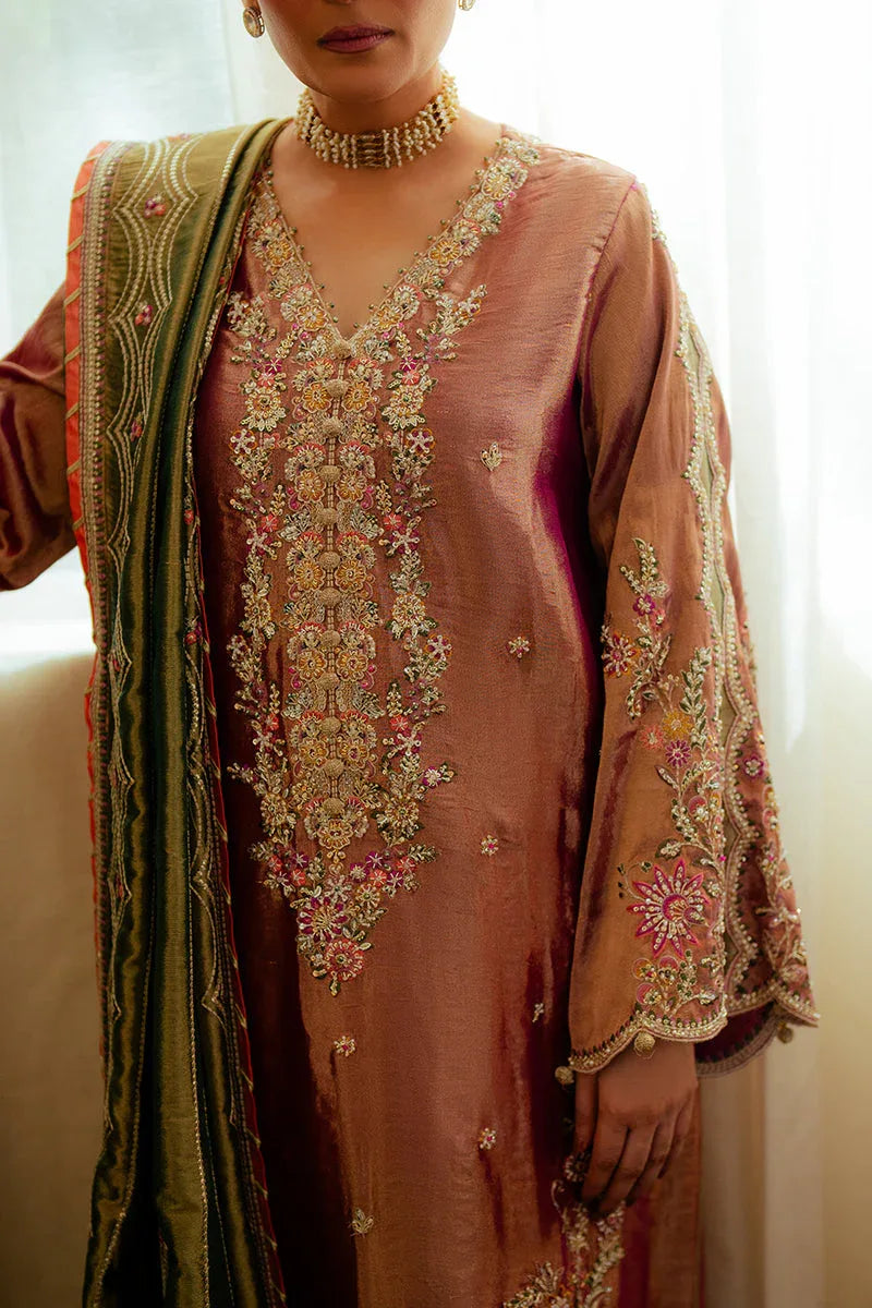 Mushq | Sunehri Resham Edit | SEEMA - Aqsa Fabrics