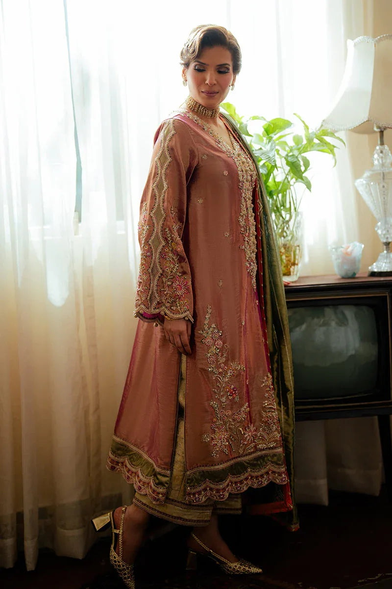 Mushq | Sunehri Resham Edit | SEEMA - Aqsa Fabrics