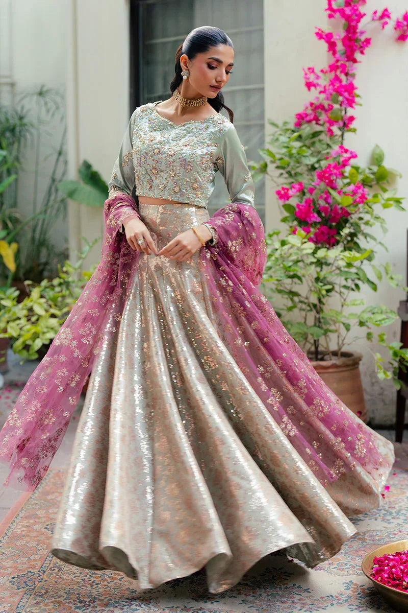 Mushq | Sunehri Resham Edit | ZIMA - Aqsa Fabrics
