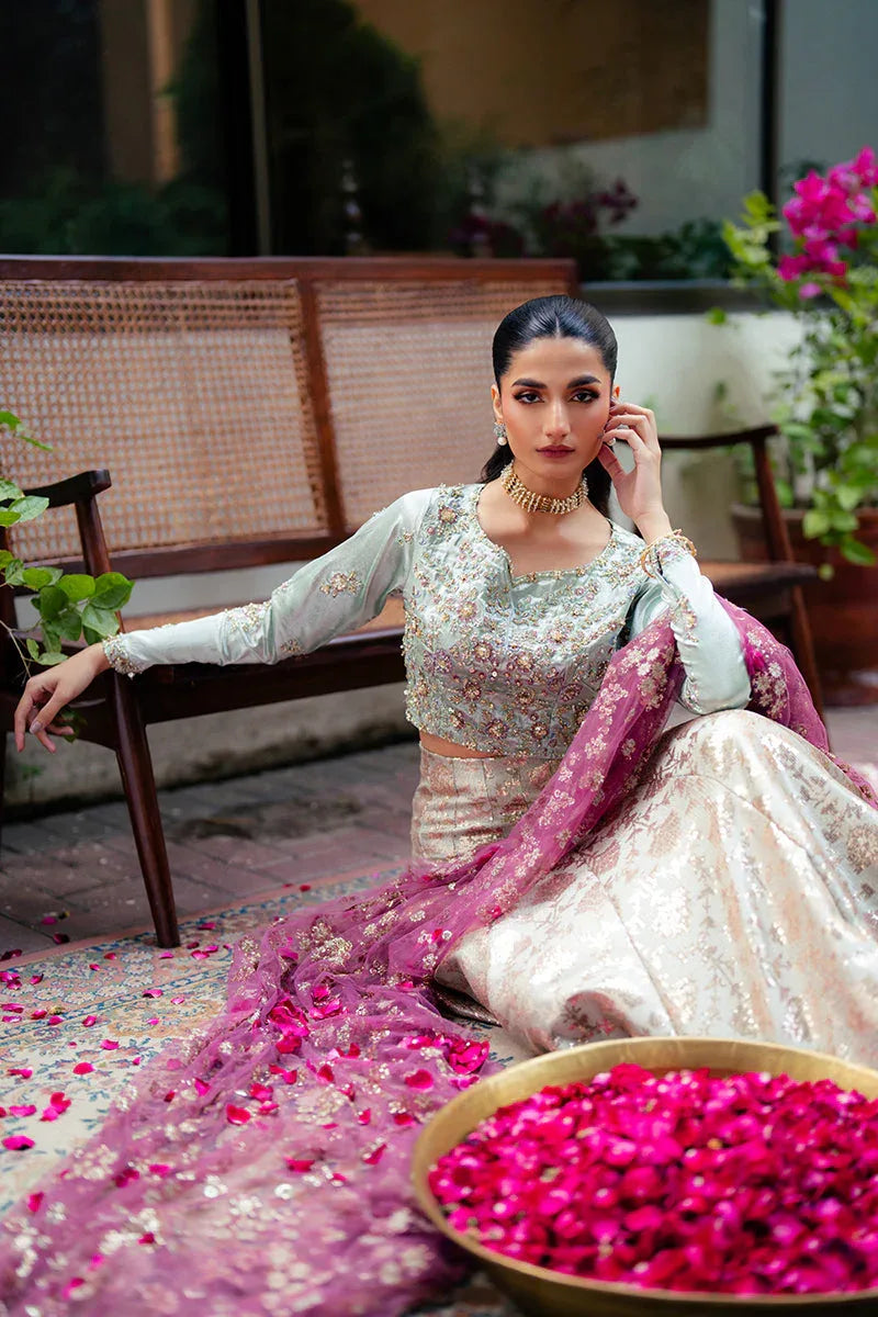 Mushq | Sunehri Resham Edit | ZIMA - Aqsa Fabrics