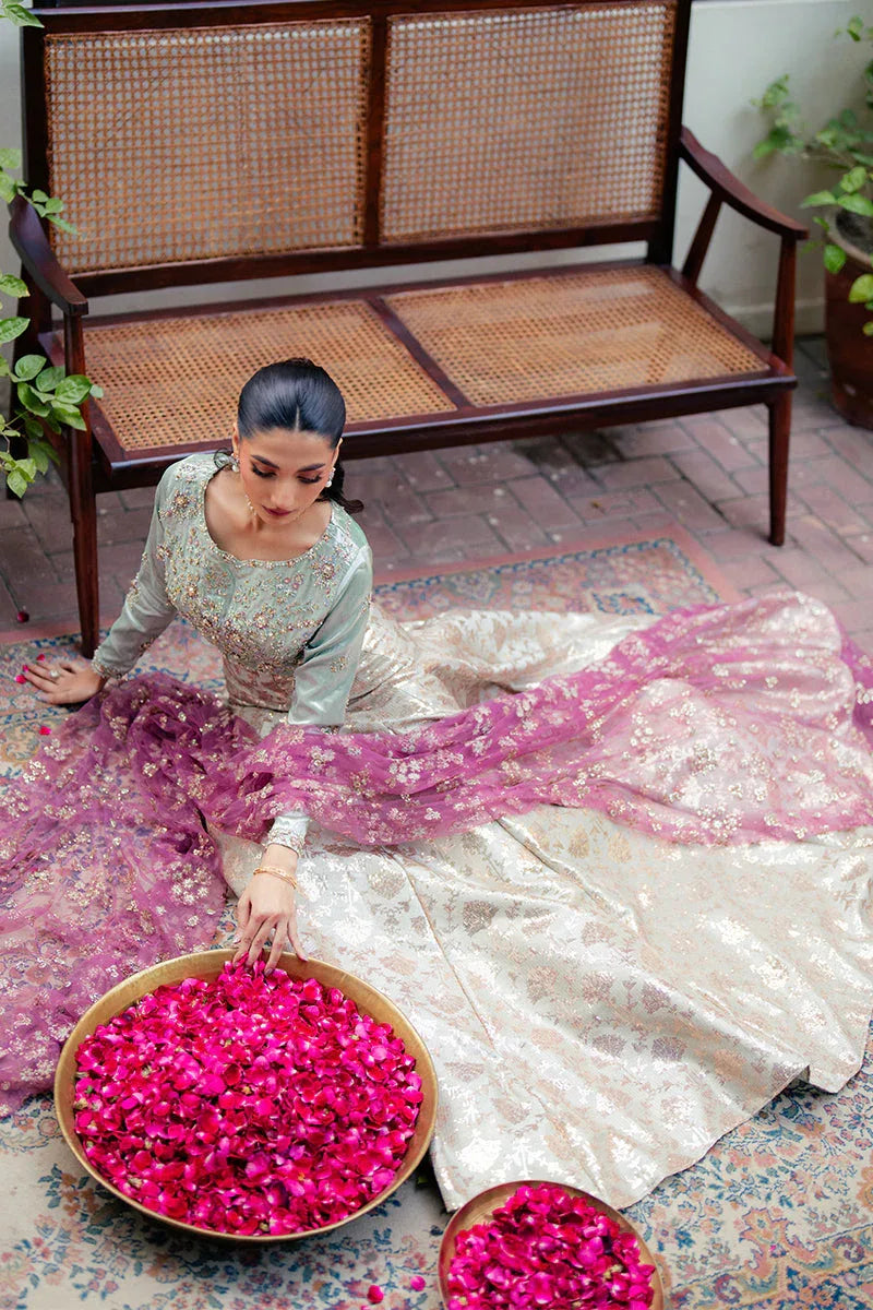 Mushq | Sunehri Resham Edit | ZIMA - Aqsa Fabrics