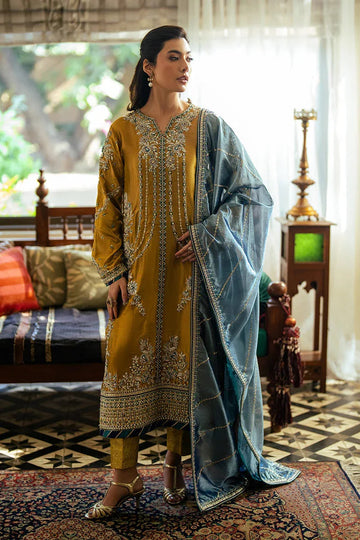 Mushq | Sunehri Resham Edit | ZOYA - Aqsa Fabrics