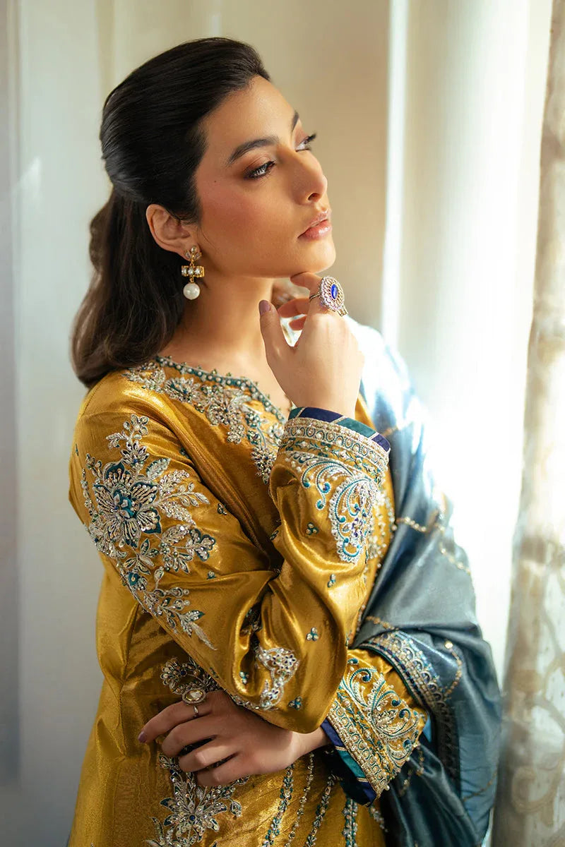Mushq | Sunehri Resham Edit | ZOYA - Aqsa Fabrics