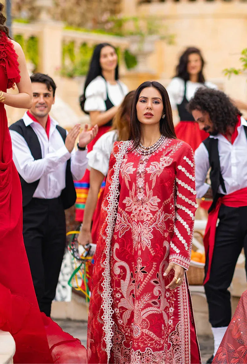 Mushq | Te Amo Luxury Lawn 24 | Amore Affair - Aqsa Fabrics