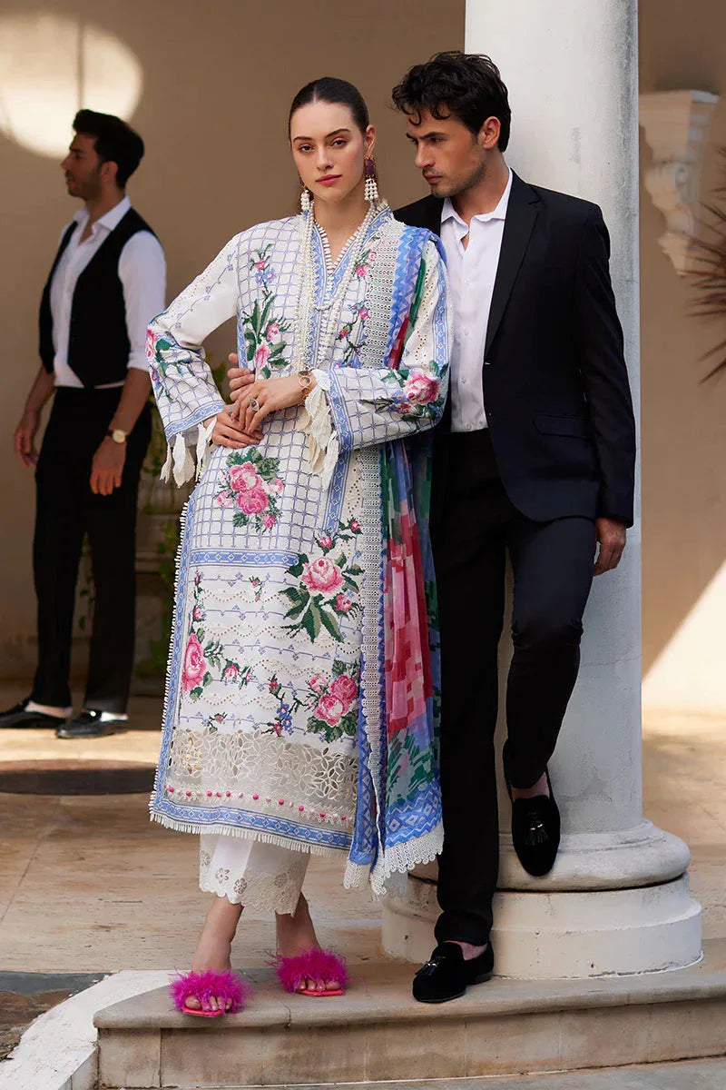 Mushq | Te Amo Luxury Lawn 24 | BELLA BELLEZA - Aqsa Fabrics