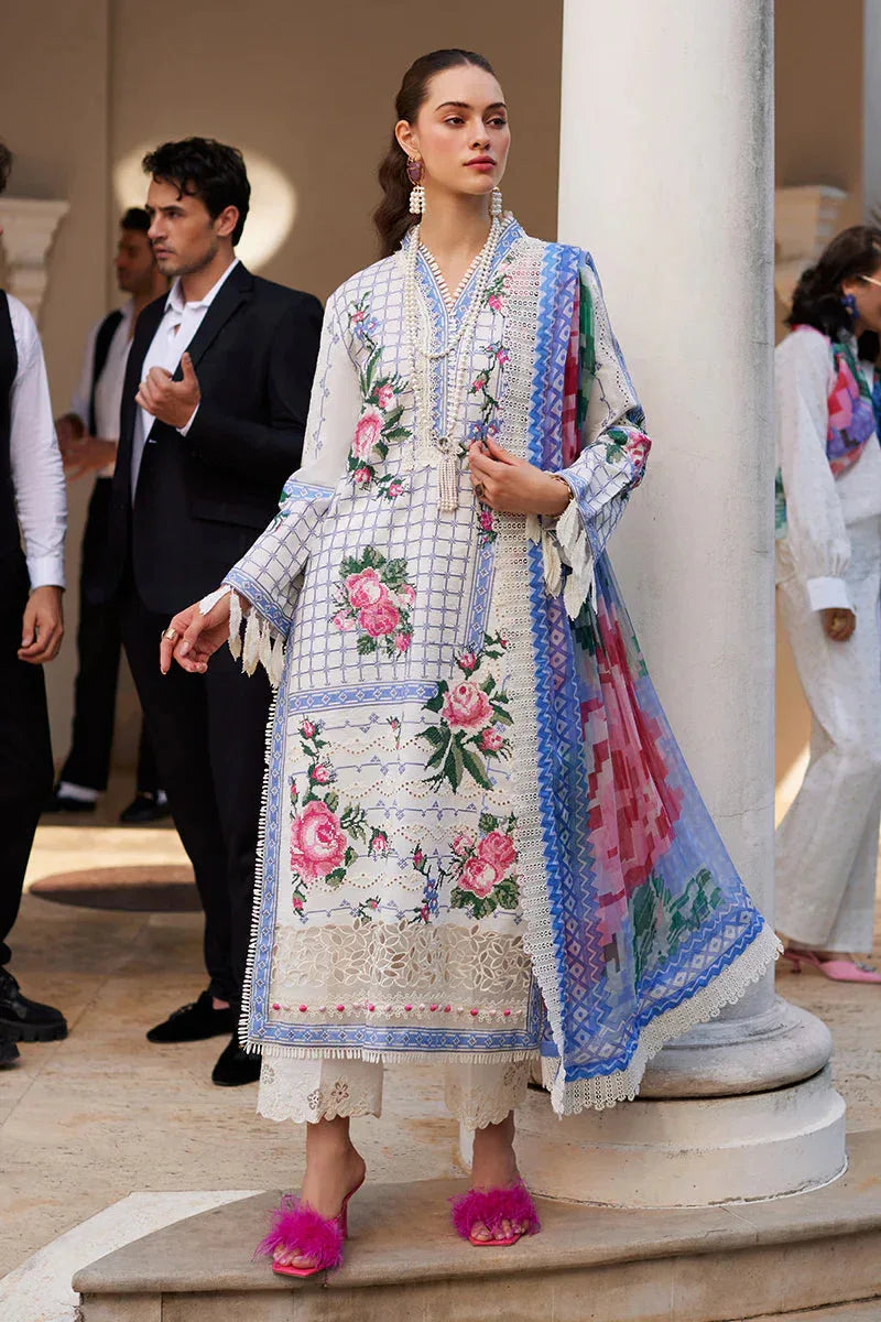 Mushq | Te Amo Luxury Lawn 24 | BELLA BELLEZA - Aqsa Fabrics