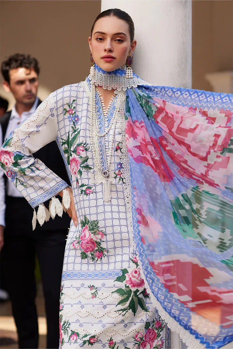 Mushq | Te Amo Luxury Lawn 24 | BELLA BELLEZA - Aqsa Fabrics