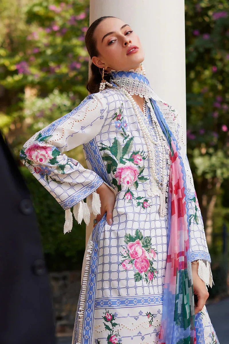 Mushq | Te Amo Luxury Lawn 24 | BELLA BELLEZA - Aqsa Fabrics