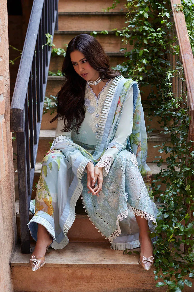Mushq | Te Amo Luxury Lawn 24 | CAPRI CHARM - Aqsa Fabrics