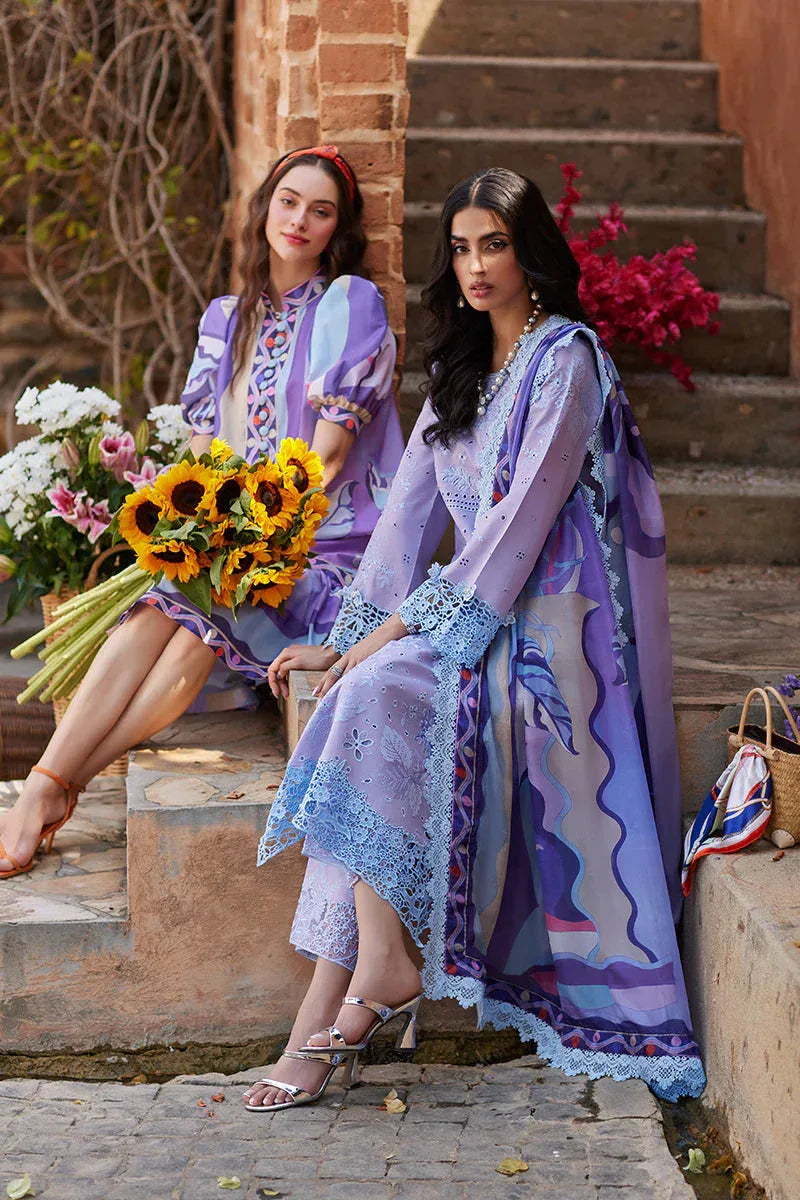 Mushq | Te Amo Luxury Lawn 24 | CIAO COUTURE - Aqsa Fabrics