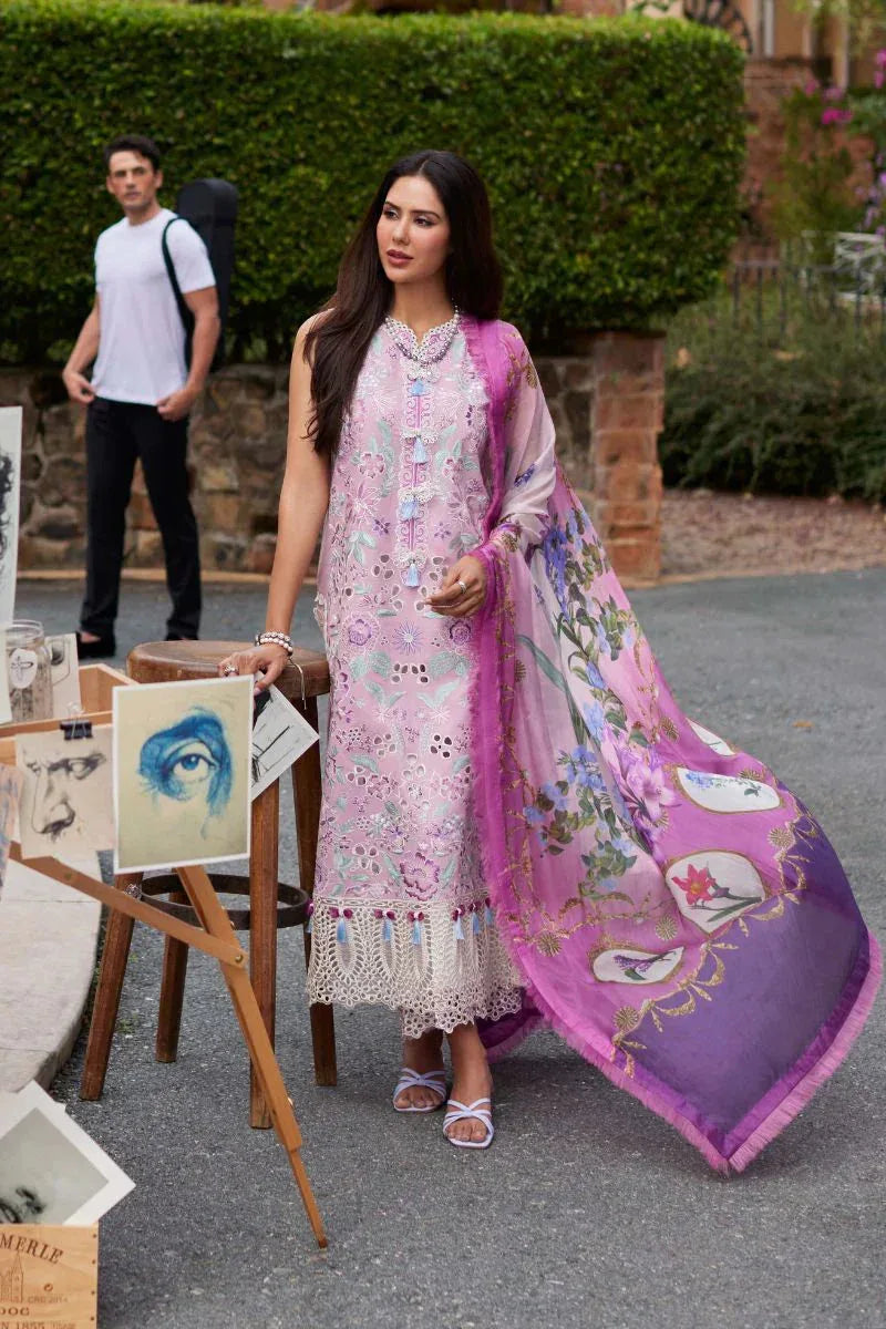 Mushq | Te Amo Luxury Lawn 24 | FLORENCE FINESSE - Aqsa Fabrics