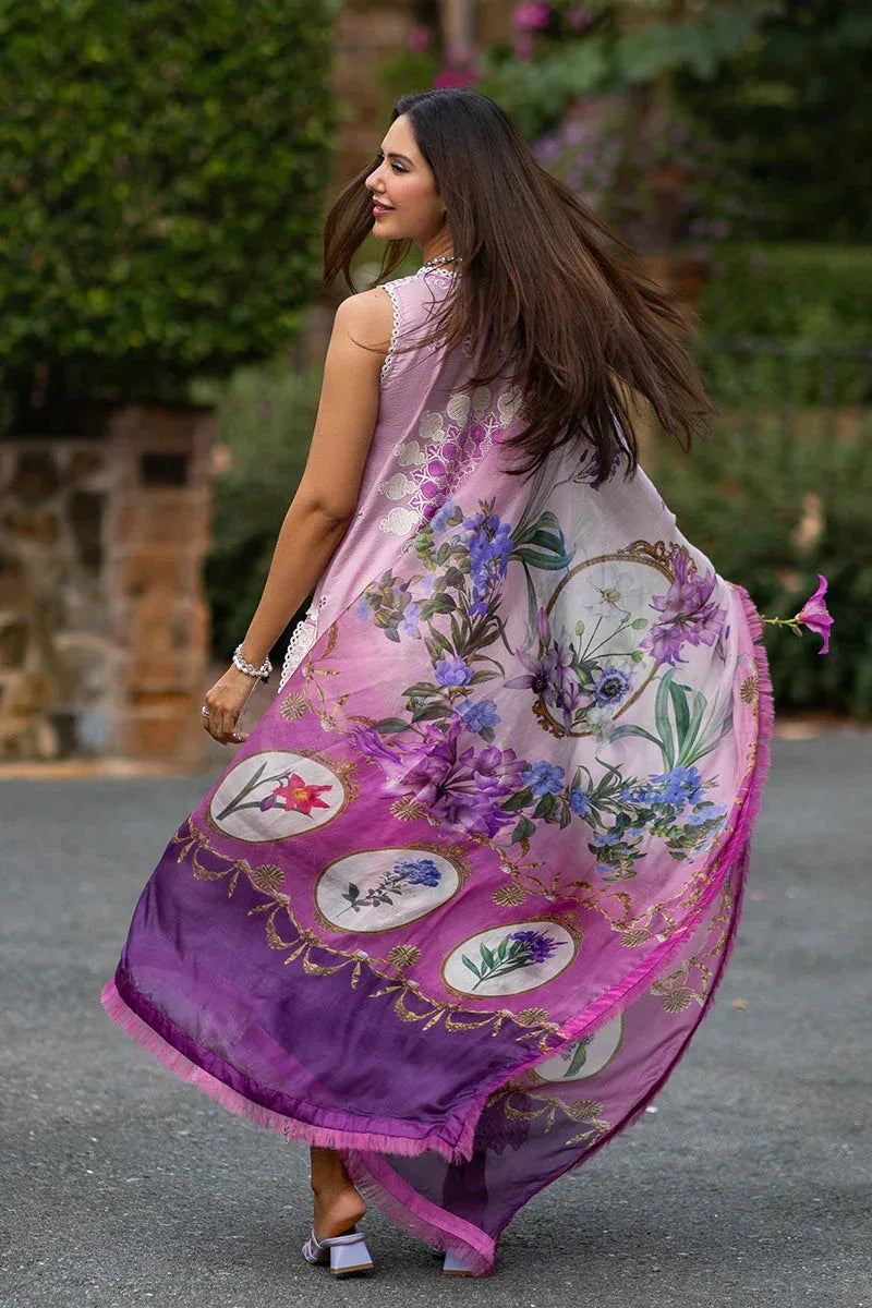 Mushq | Te Amo Luxury Lawn 24 | FLORENCE FINESSE - Aqsa Fabrics