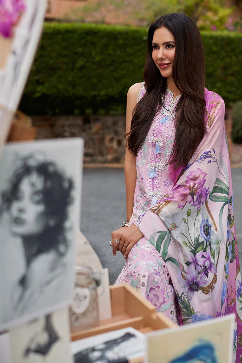 Mushq | Te Amo Luxury Lawn 24 | FLORENCE FINESSE - Aqsa Fabrics