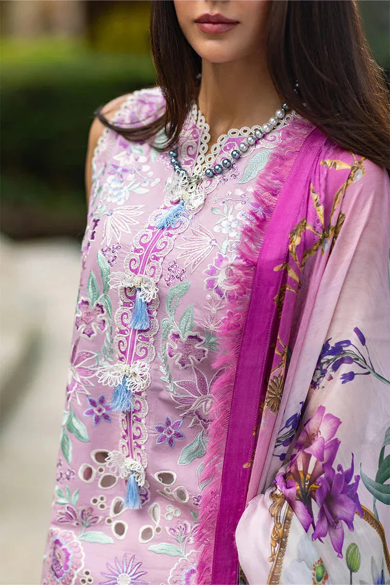 Mushq | Te Amo Luxury Lawn 24 | FLORENCE FINESSE - Aqsa Fabrics