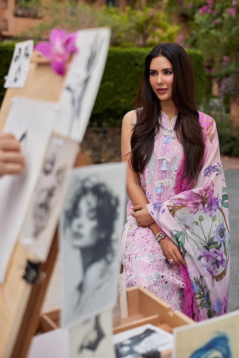 Mushq | Te Amo Luxury Lawn 24 | FLORENCE FINESSE - Aqsa Fabrics