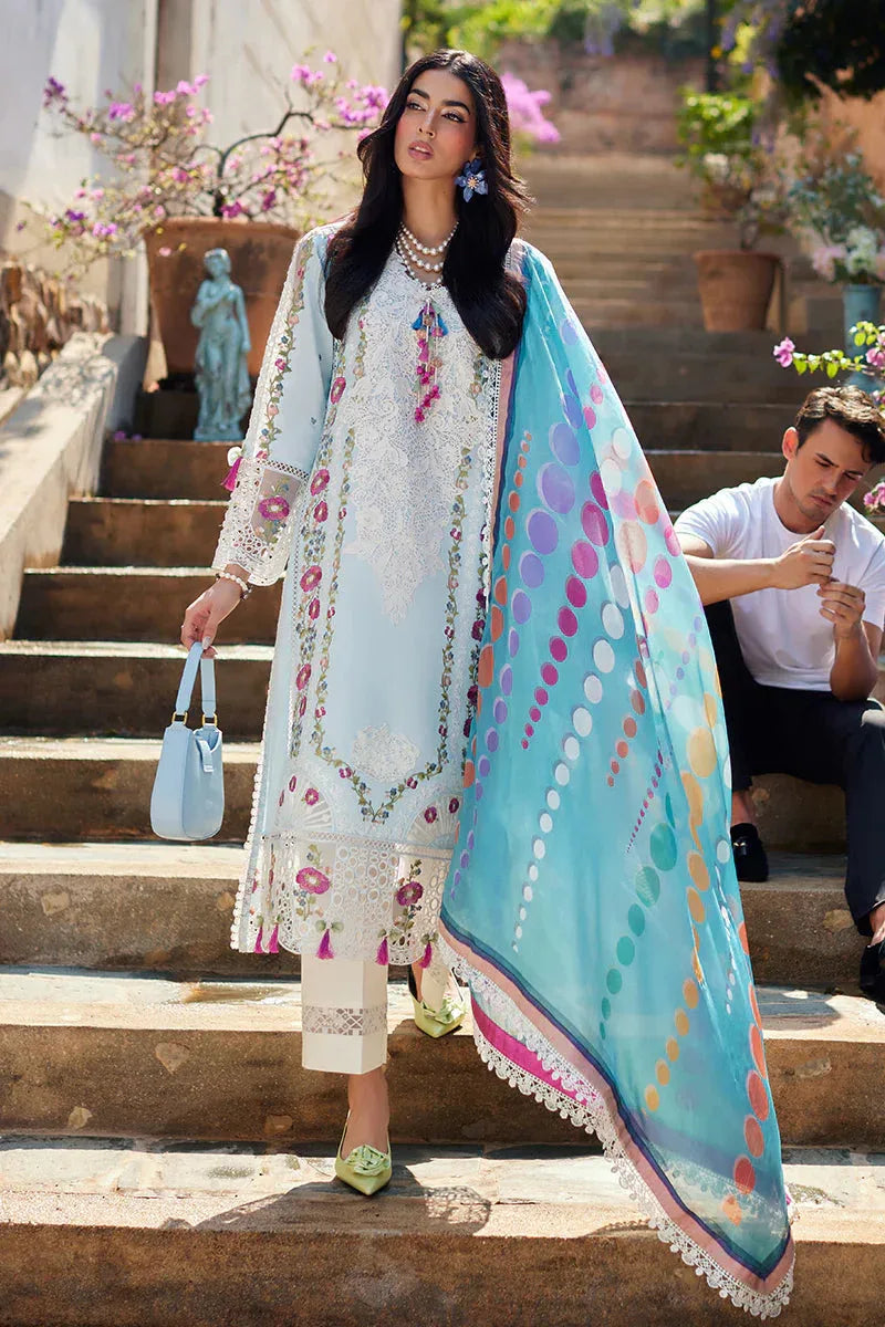 Mushq | Te Amo Luxury Lawn 24 | LUCCA LURE - Aqsa Fabrics