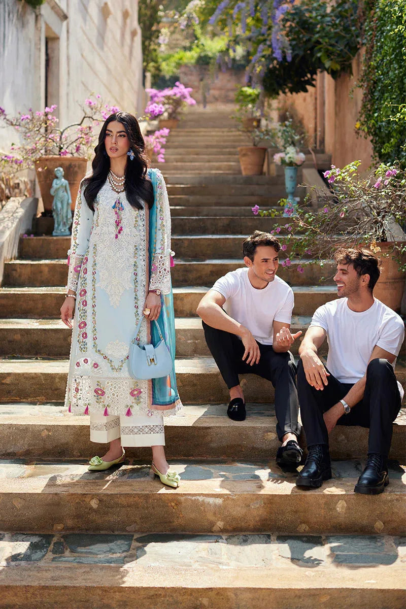 Mushq | Te Amo Luxury Lawn 24 | LUCCA LURE - Aqsa Fabrics