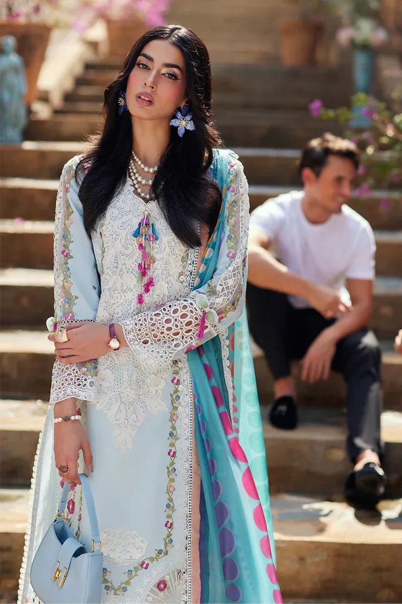 Mushq | Te Amo Luxury Lawn 24 | LUCCA LURE - Aqsa Fabrics