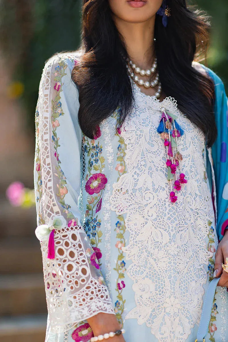 Mushq | Te Amo Luxury Lawn 24 | LUCCA LURE - Aqsa Fabrics