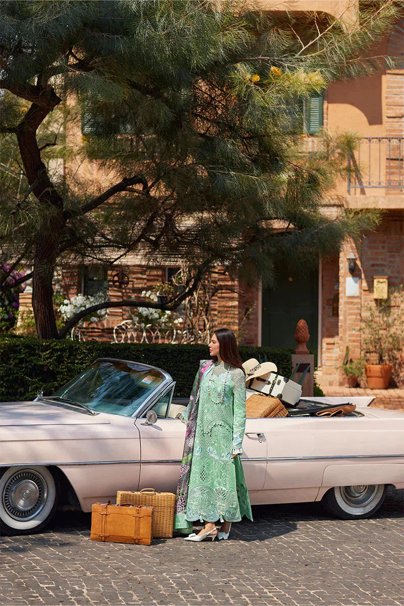 Mushq | Te Amo Luxury Lawn 24 | PIAZZA PANACHE - Aqsa Fabrics