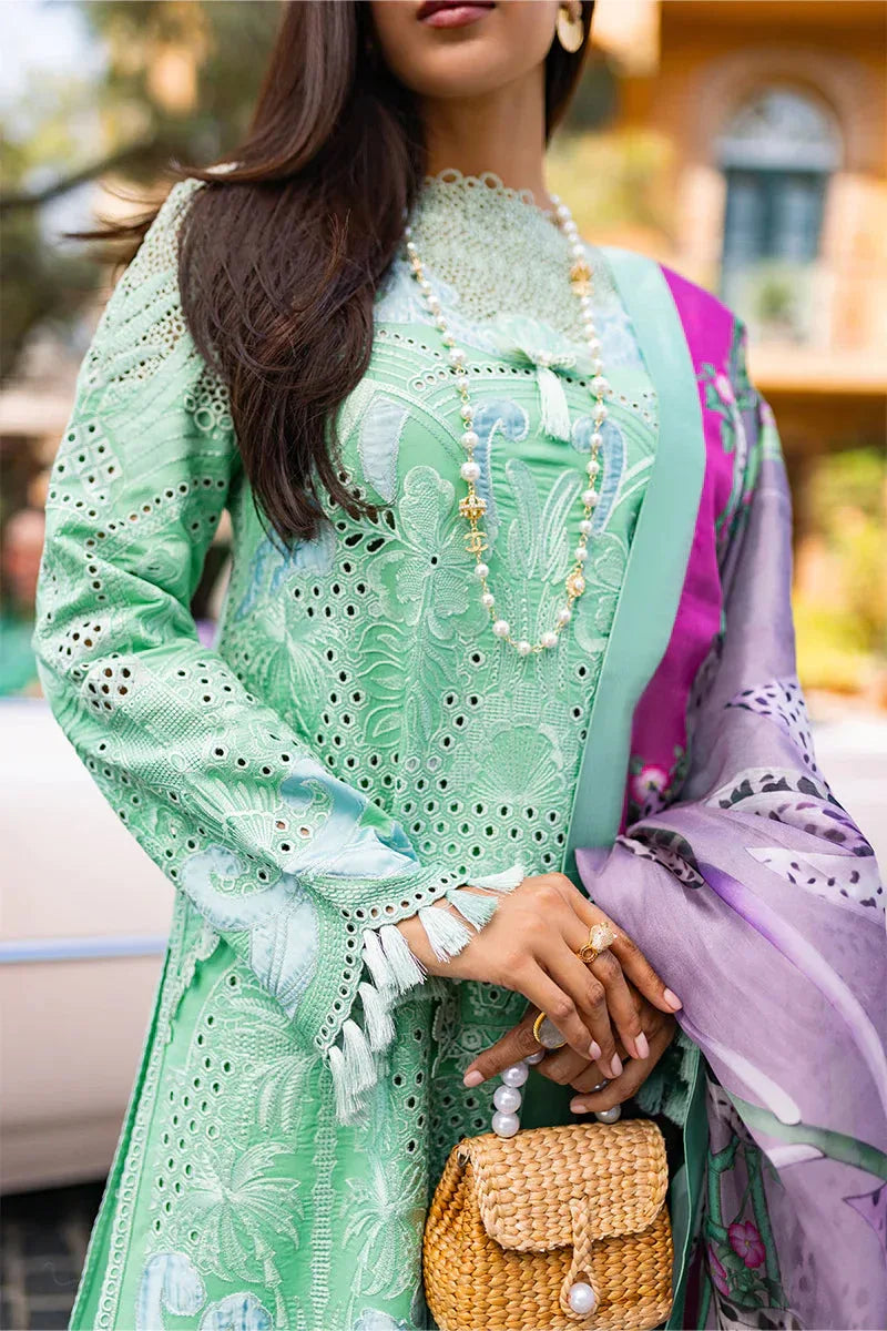 Mushq | Te Amo Luxury Lawn 24 | PIAZZA PANACHE - Aqsa Fabrics