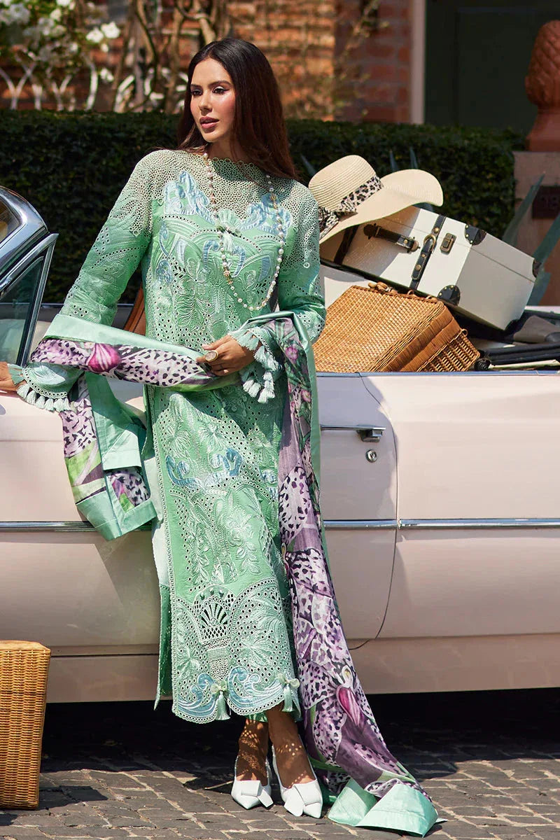 Mushq | Te Amo Luxury Lawn 24 | PIAZZA PANACHE - Aqsa Fabrics