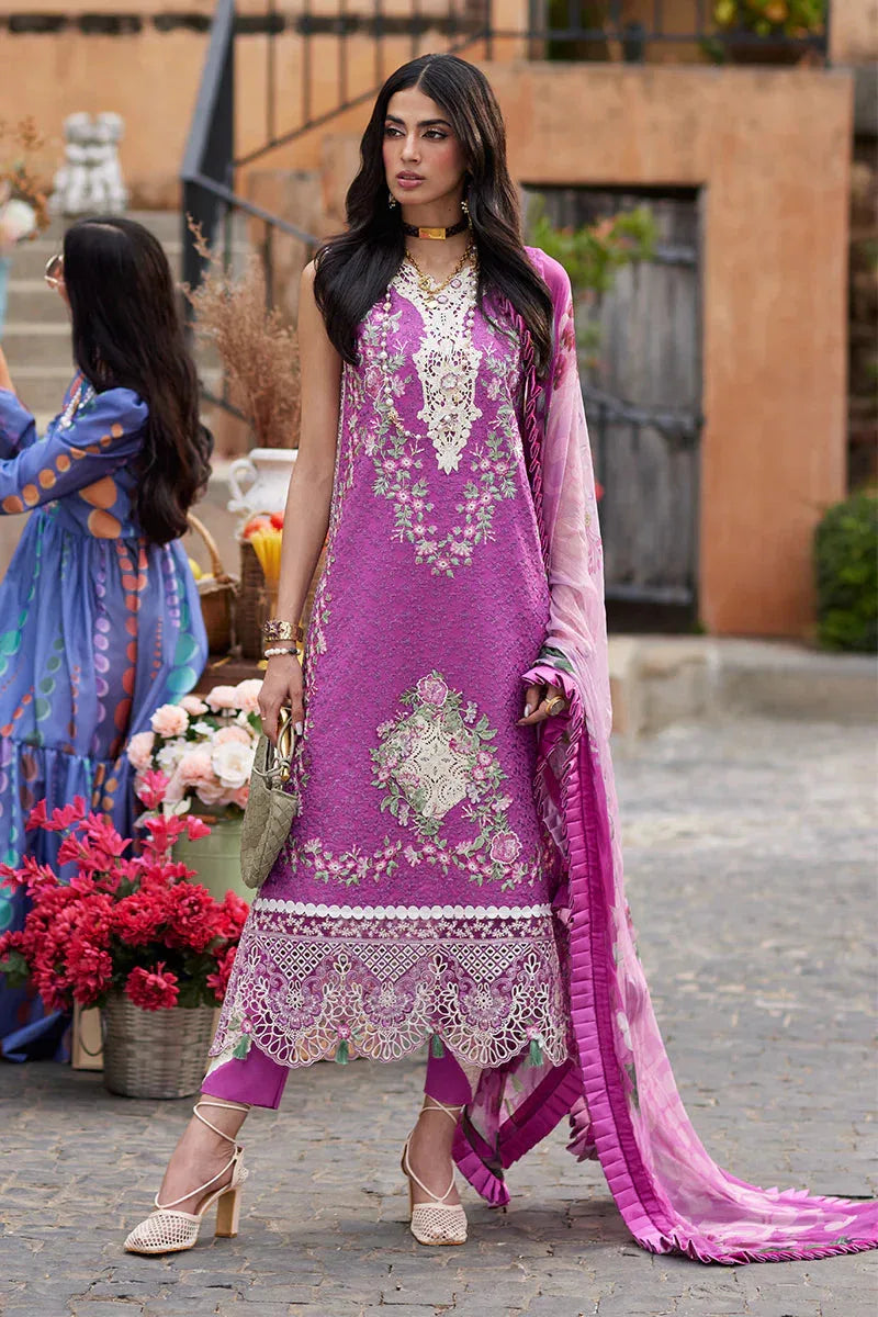 Mushq | Te Amo Luxury Lawn 24 | ROMA RAPTURE - Aqsa Fabrics