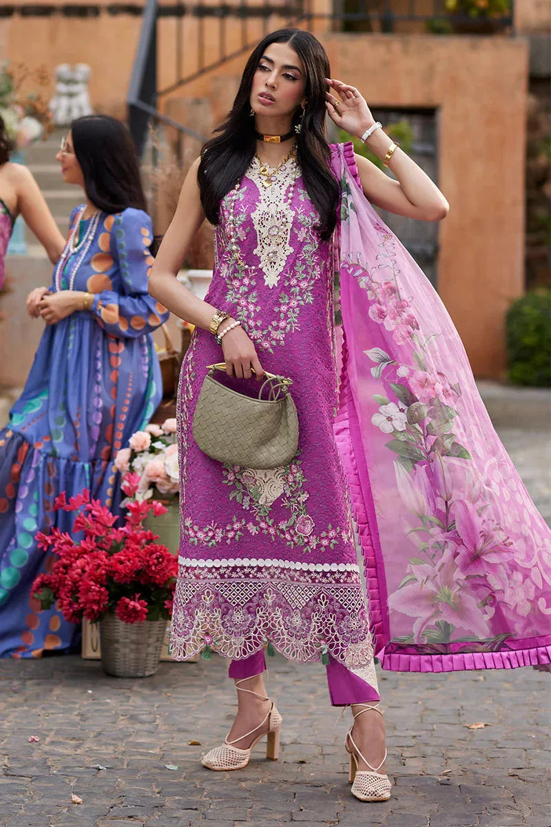 Mushq | Te Amo Luxury Lawn 24 | ROMA RAPTURE - Aqsa Fabrics