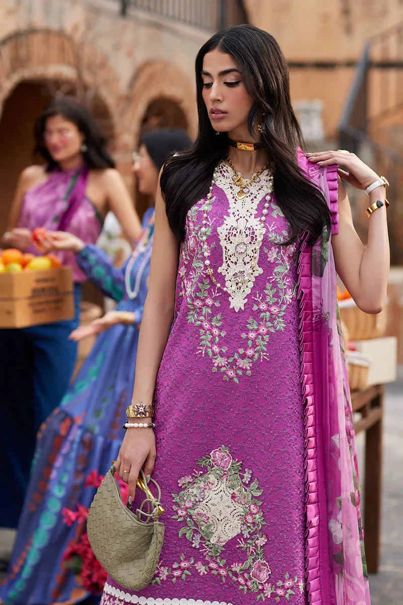 Mushq | Te Amo Luxury Lawn 24 | ROMA RAPTURE - Aqsa Fabrics