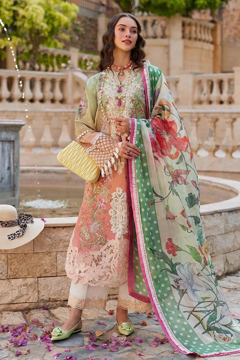 Mushq | Te Amo Luxury Lawn 24 | VENICE VERVE - Aqsa Fabrics