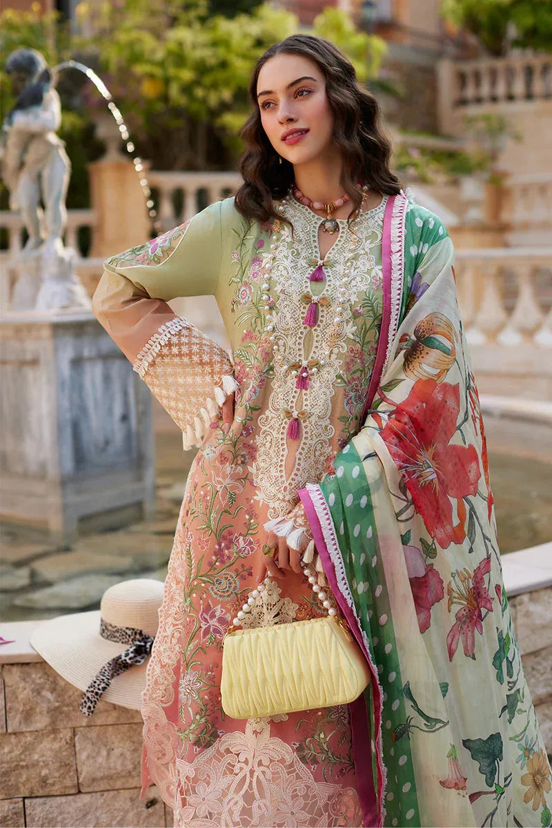 Mushq | Te Amo Luxury Lawn 24 | VENICE VERVE - Aqsa Fabrics