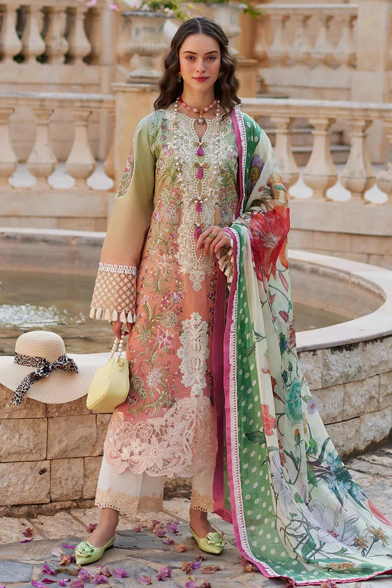 Mushq | Te Amo Luxury Lawn 24 | VENICE VERVE - Aqsa Fabrics