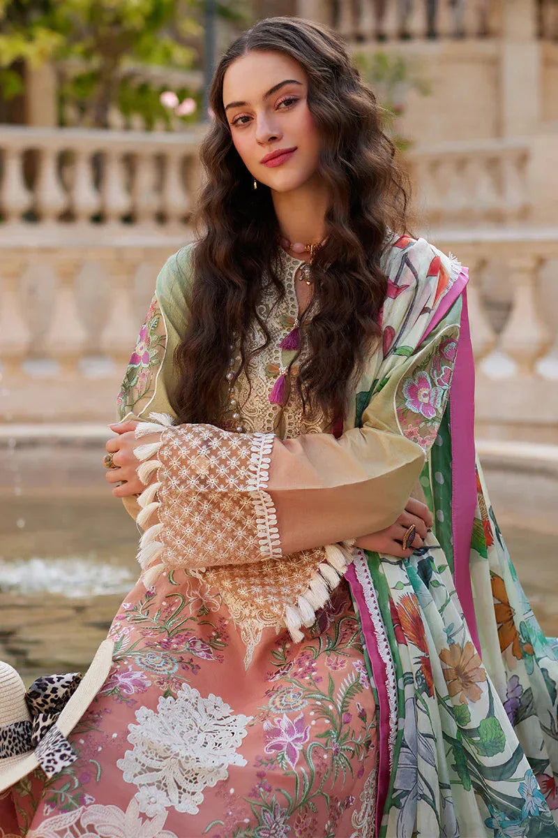 Mushq | Te Amo Luxury Lawn 24 | VENICE VERVE - Aqsa Fabrics