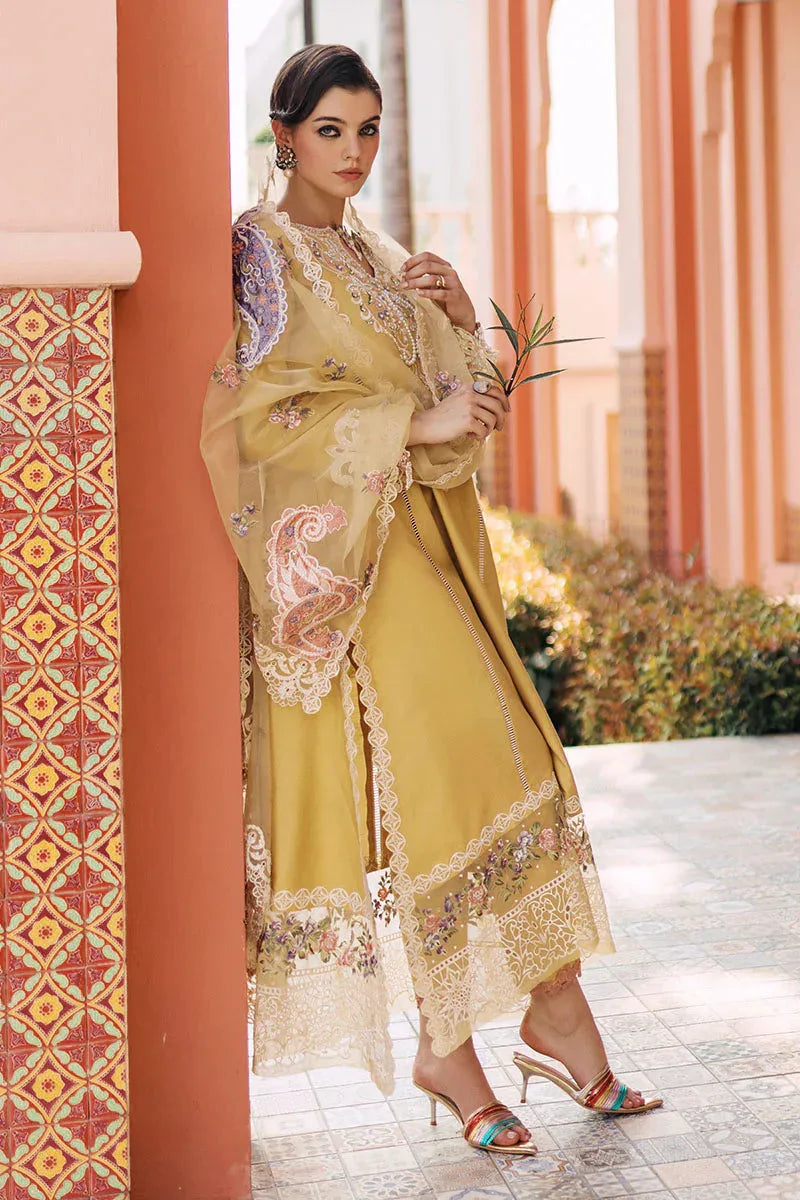 Mushq | Tehreem Luxury Pret 24 | GOLDEN GLIMMER - Aqsa Fabrics