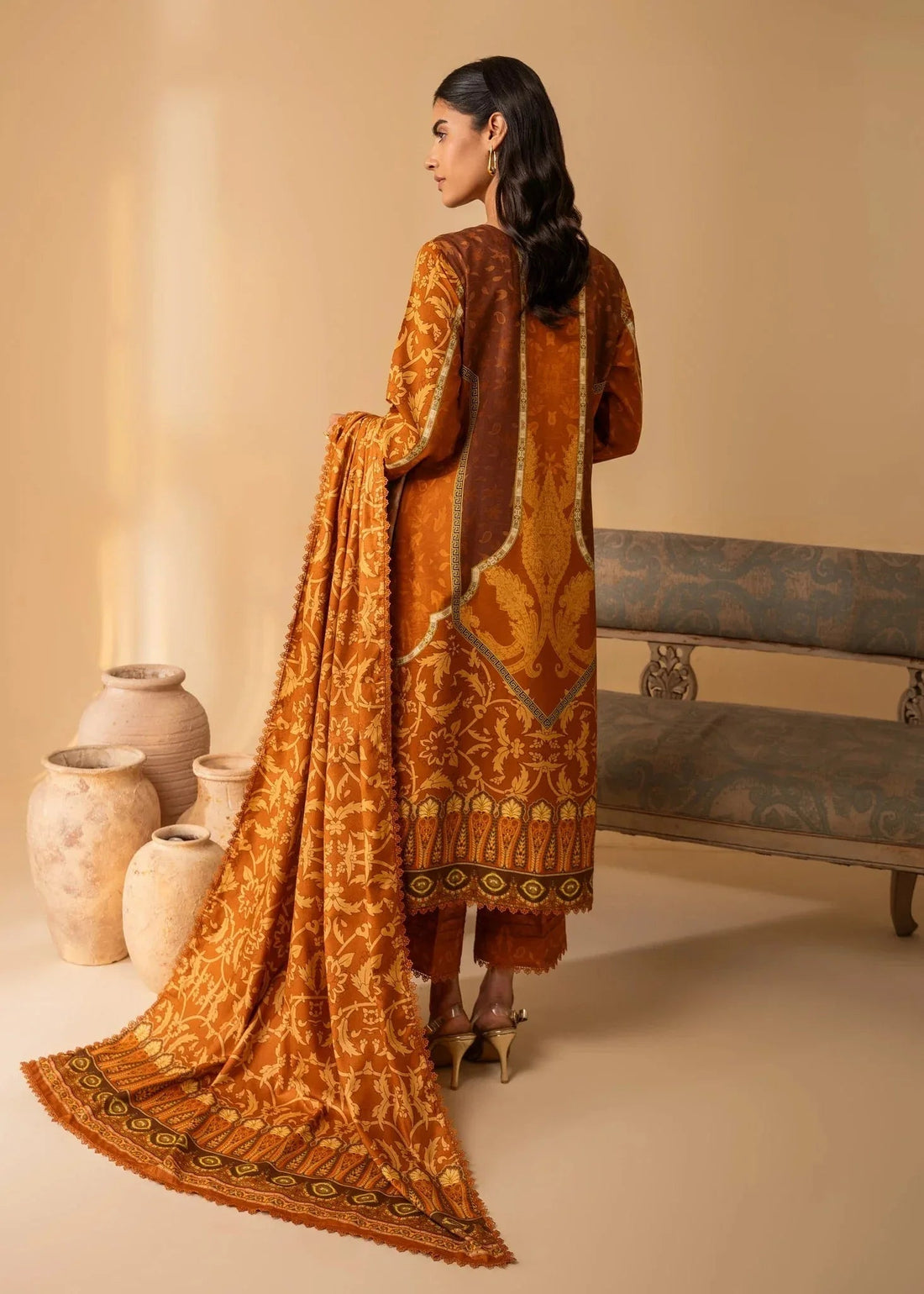 Aabyaan | Izabel Prints Linen Edit 24 | LEILANI (AZ-04) - Aqsa Fabrics